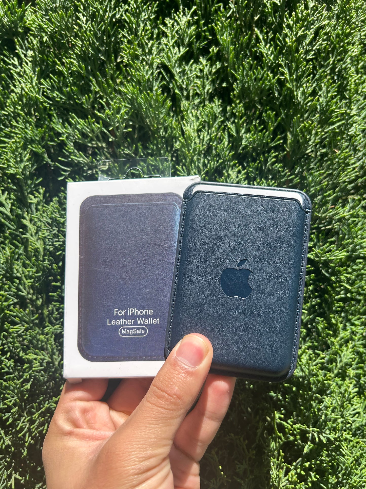 Tarjetero Piel MagSafe