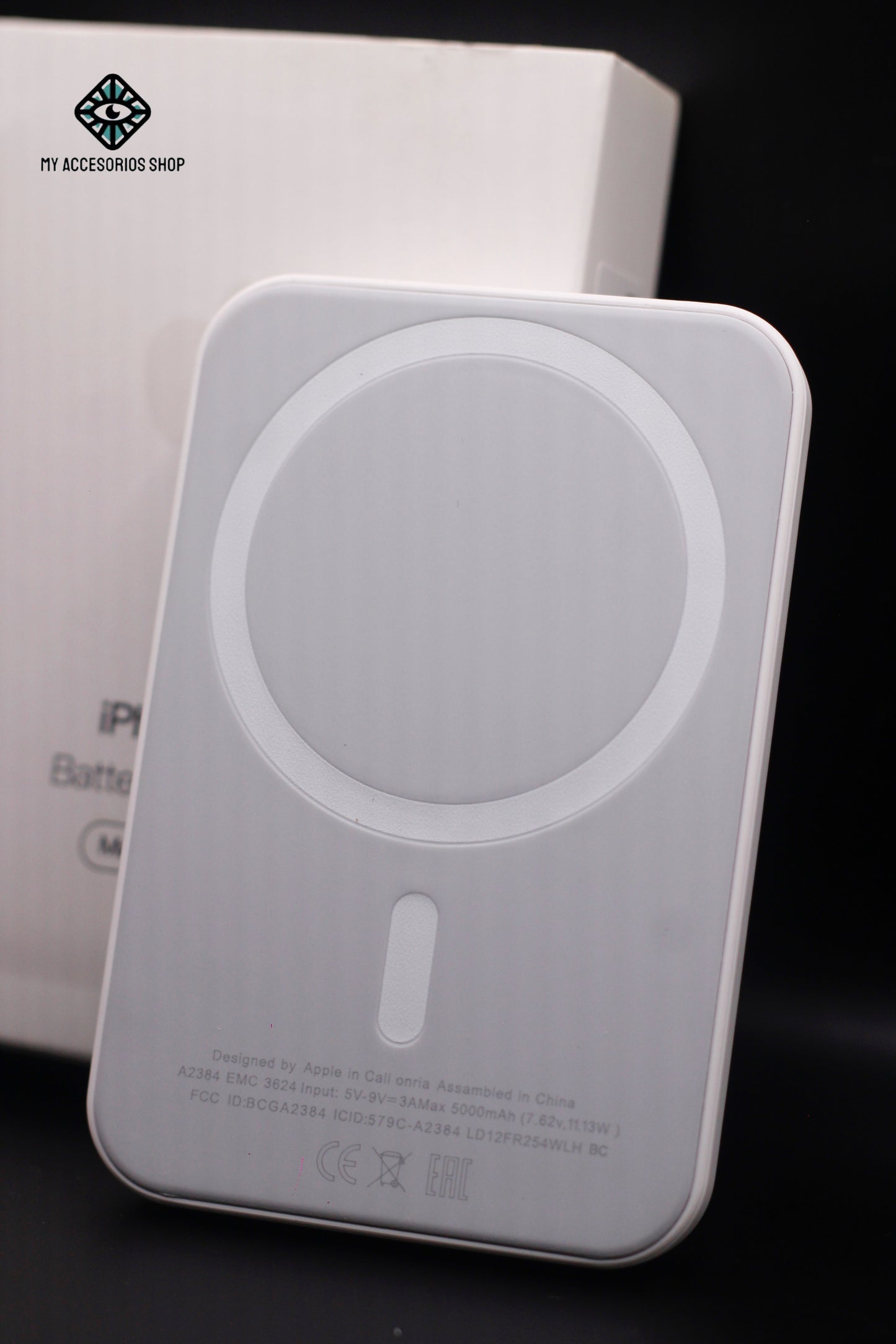 Funda MagSafe Transparente + Batería MagSafe