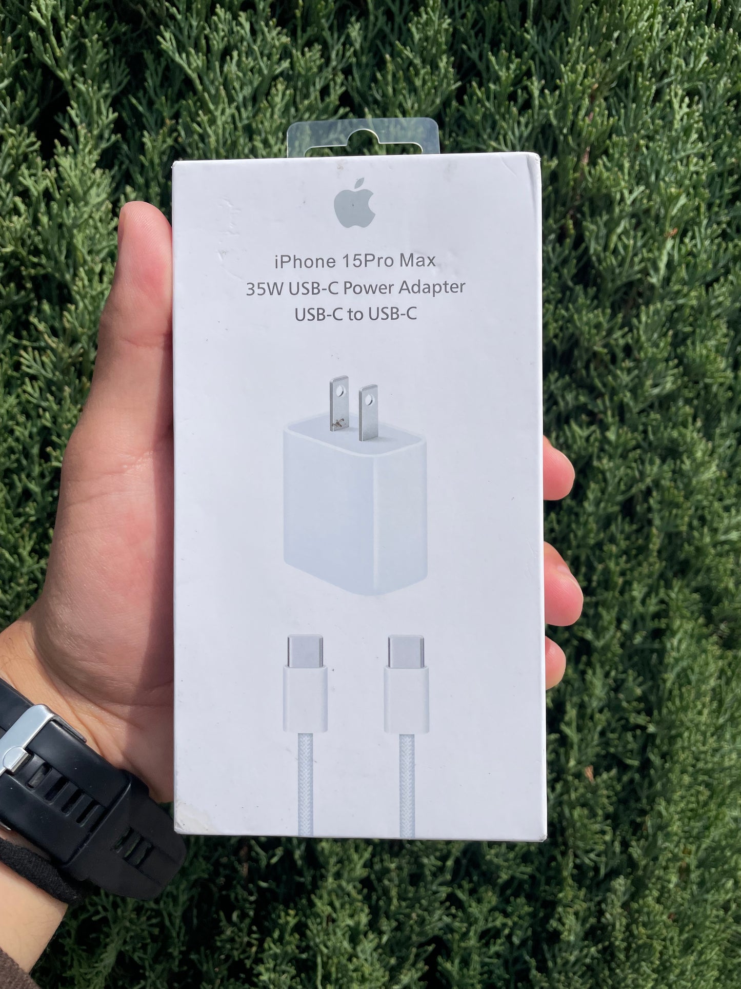 Promoción 2. Funda MagSafe Transparente/Batería MagSafe/Cargador 35W C a C